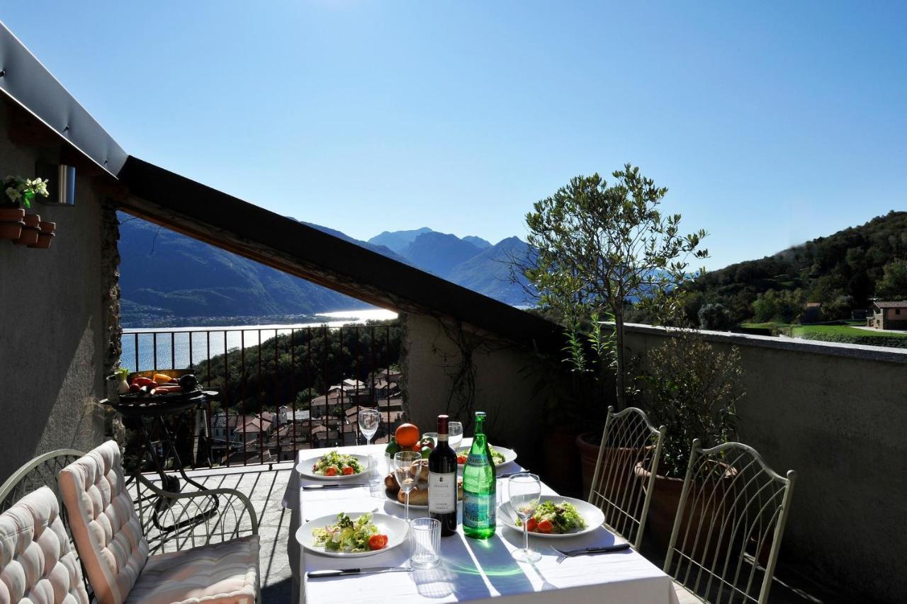 Belmonte Terrazzo Apartment Pianello Del Lario Exterior foto